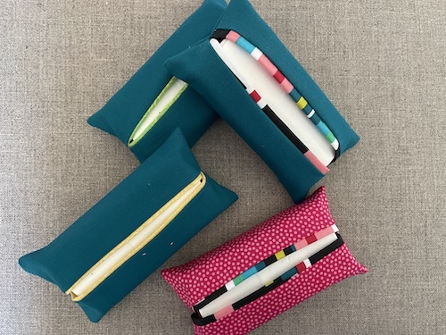 Nemt lommeletter etui. Sy selv efter gratis DIY.